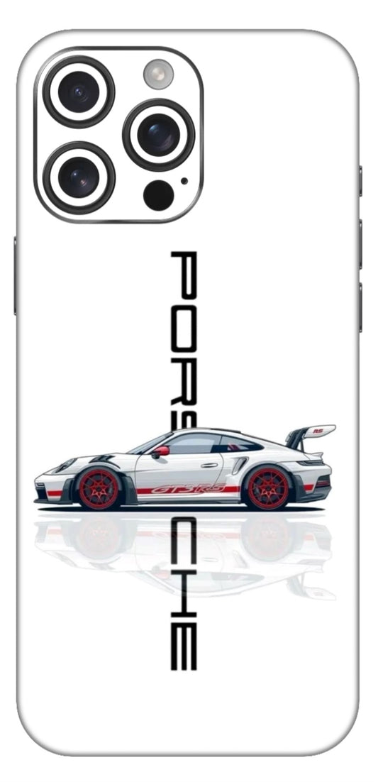 Transparent Porsche Skin